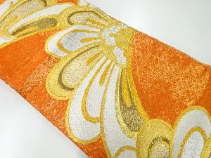 リサイクル 佐賀錦花模様織出し袋帯